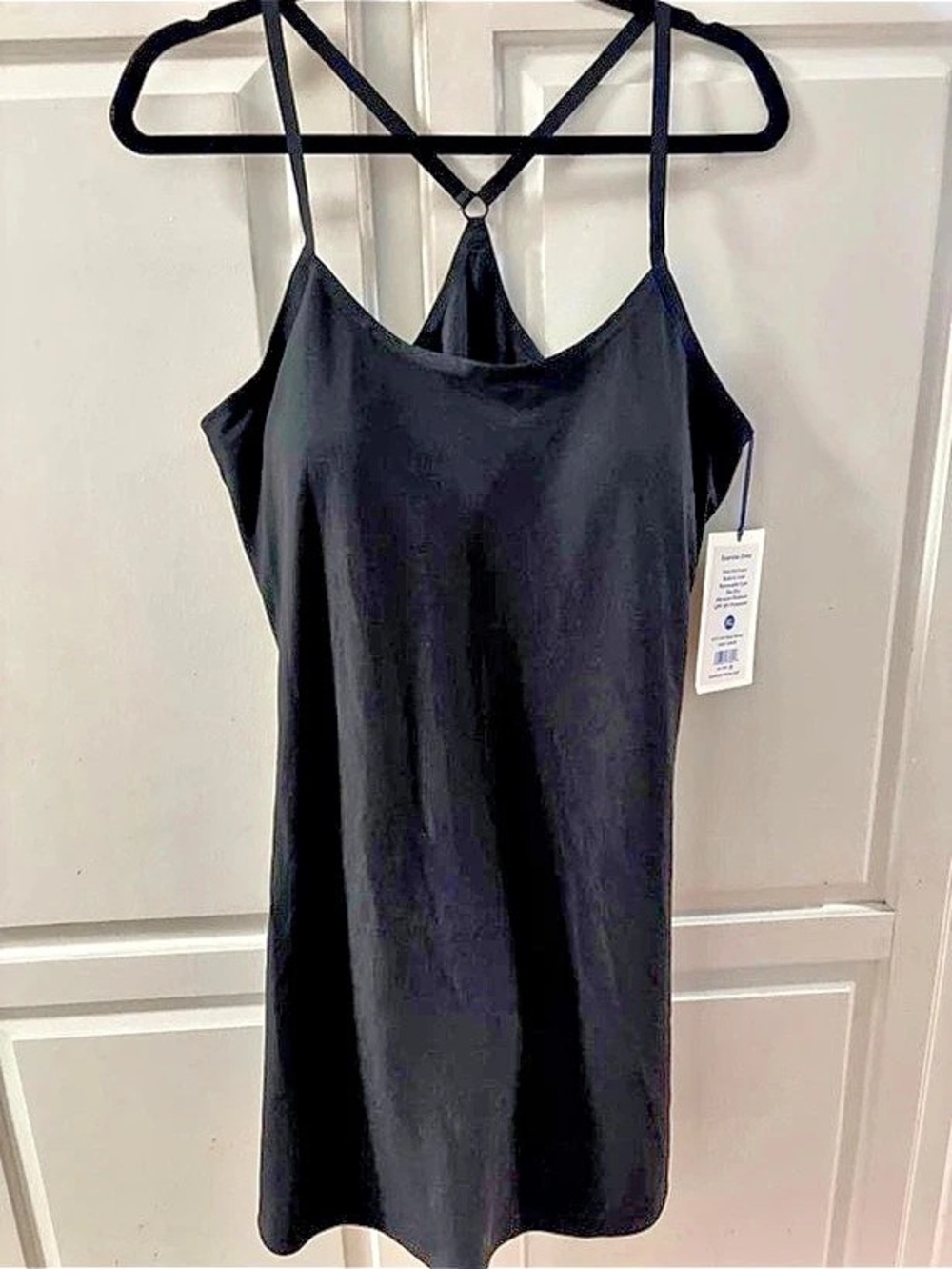 Outdoor Voices Exercise Dress Black XL NWT